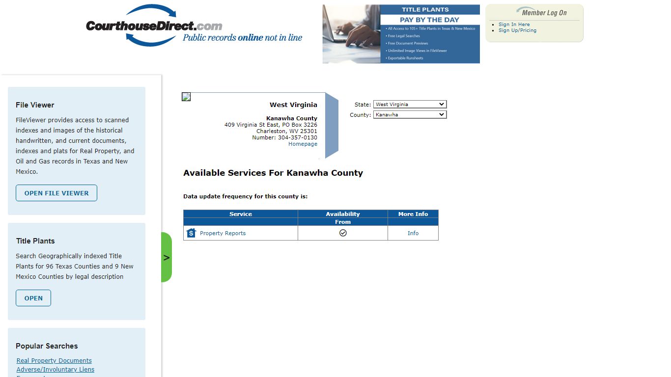Search Kanawha County Public Property Records Online ...